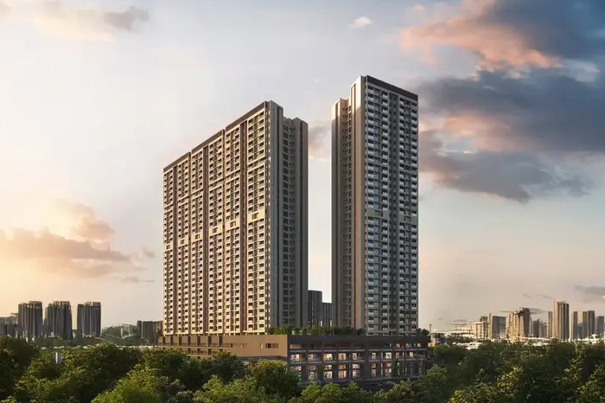 Godrej Neopolis exterior view, Kokapet Hyderabad